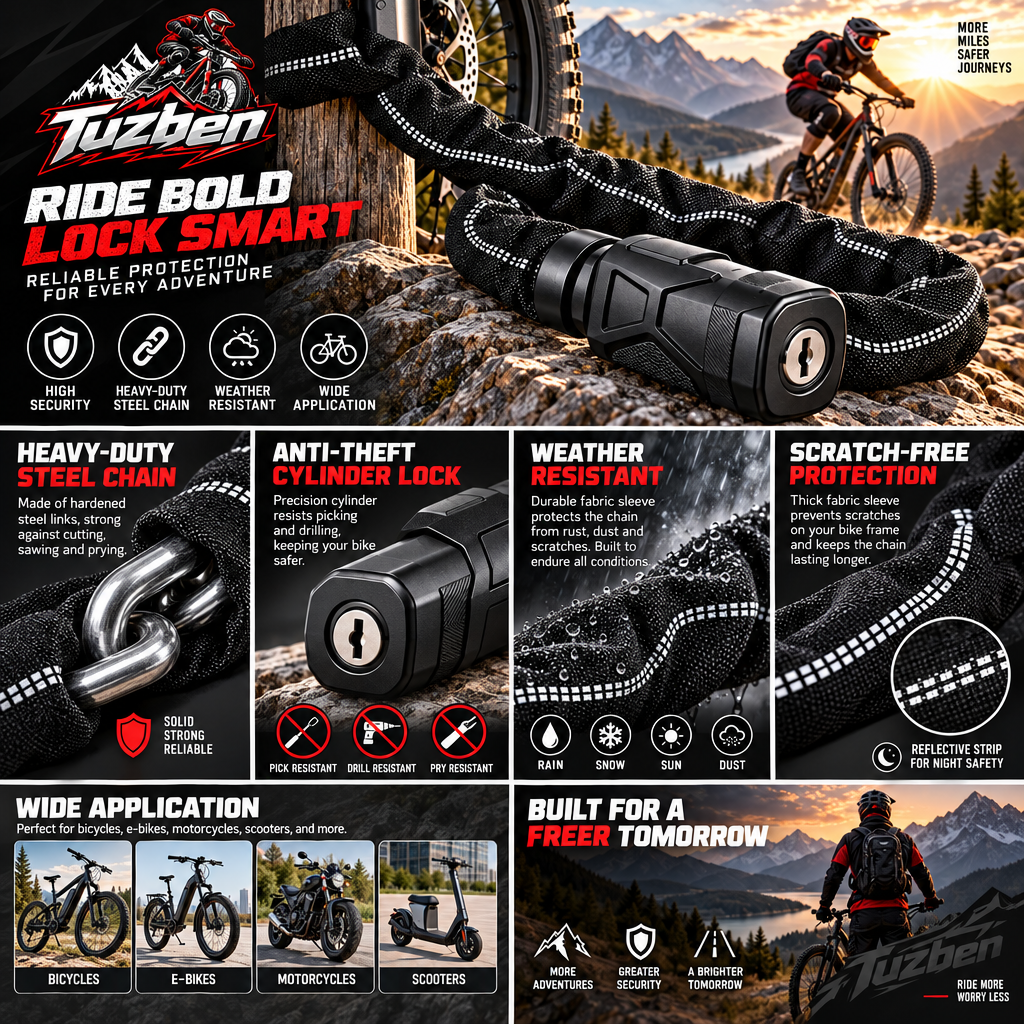 Covered Bike Chain Lock — image 3