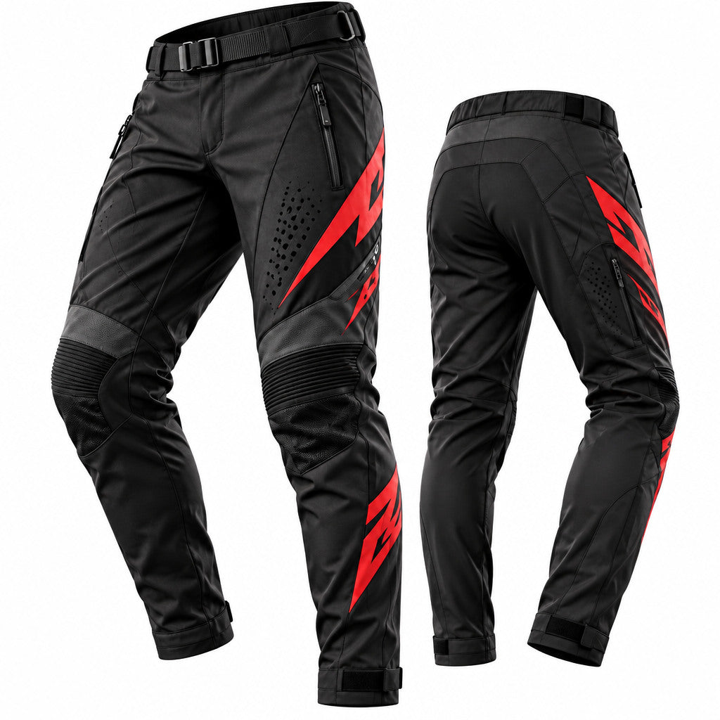 Trail Riding Pants with Red Accents — image 5