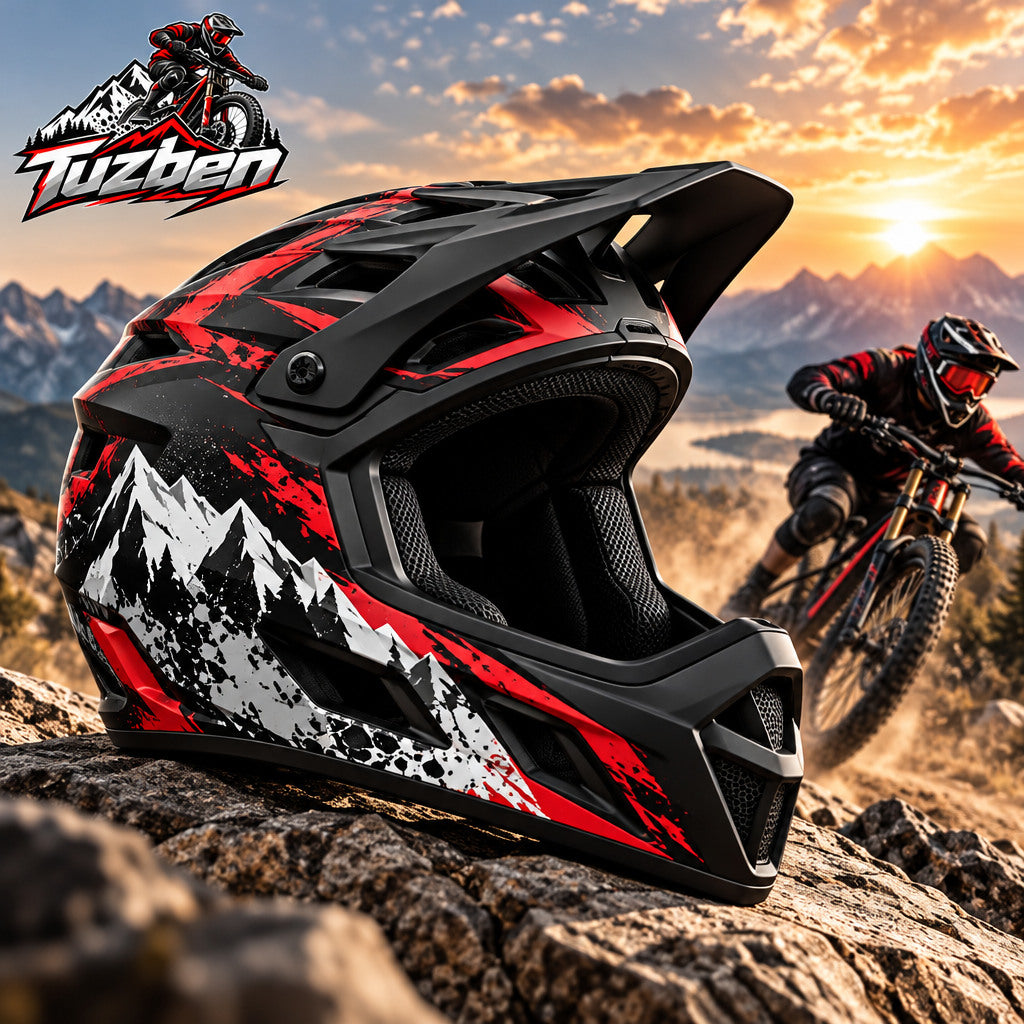 Full-Face Mountain Bike Helmet