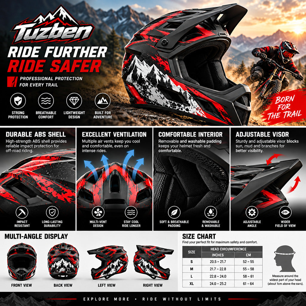 Full-Face Mountain Bike Helmet — image 4