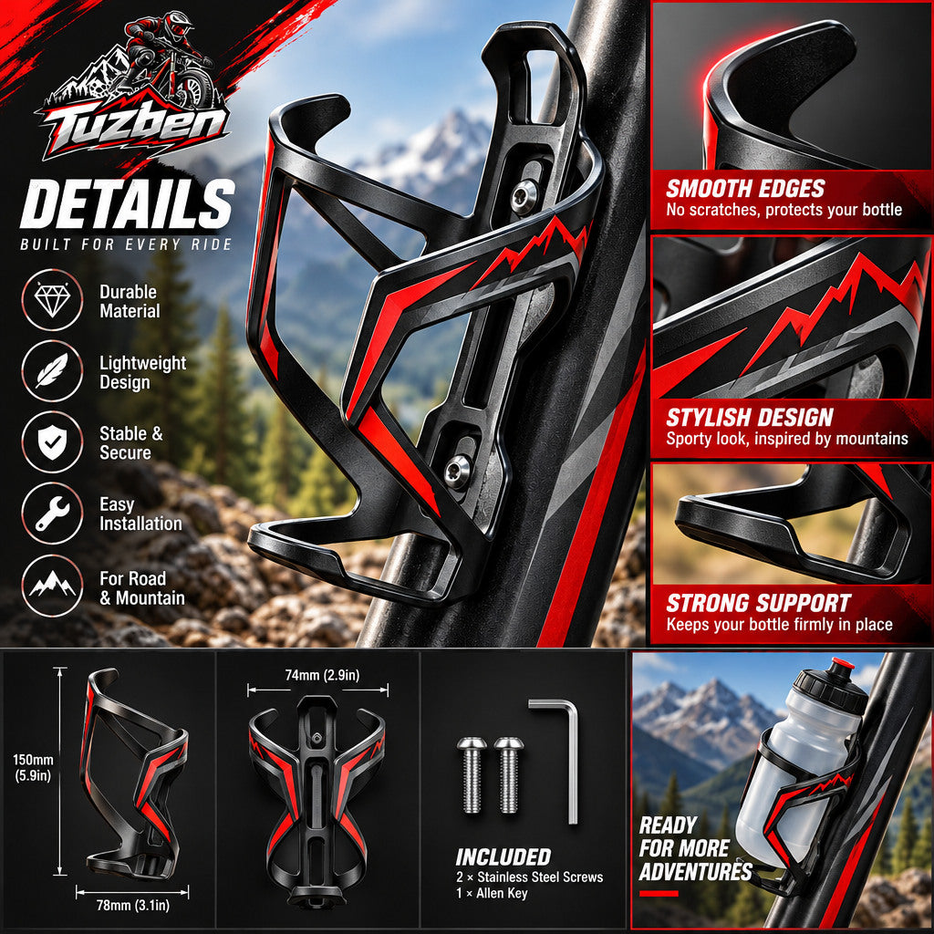 Side-Entry Bike Water Bottle Cage — image 3